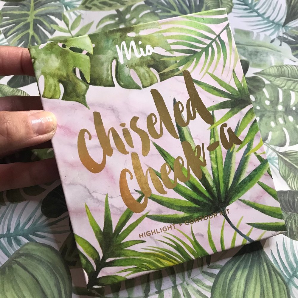 mia del mar beauty bronzer & highlighter palette